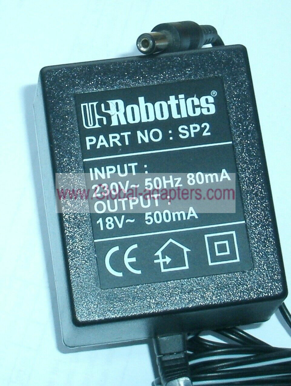 New US Robotics Adapter SP2 18V 500mA power supply wall charger - Click Image to Close
